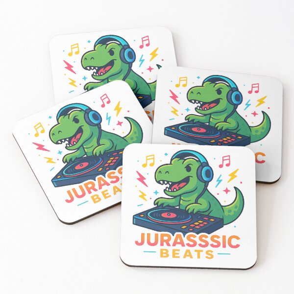 Item preview, Jurassic Beats T-Rex DJ - Roaring Dinosaur Music Mixer designed and sold by k3rstman1.
