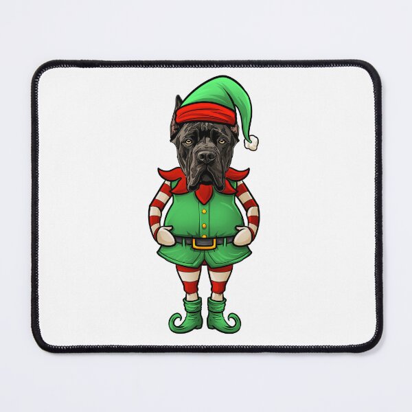 Artikelvorschau, Lustiger Weihnachtself Cane Corso Hund entworfen und verkauft von whyitsme.