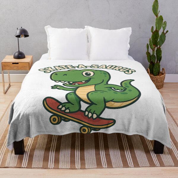 Item preview, Skate-A-Saurus Dinosaur Skater Fun designed and sold by k3rstman1.