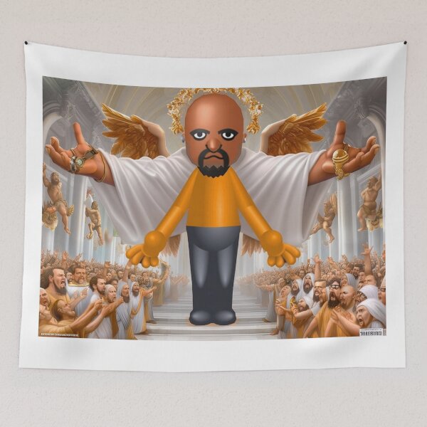 Item preview, Matt from Wii Sports as a Biblical Figure designed and sold by DerogatoryMerch.