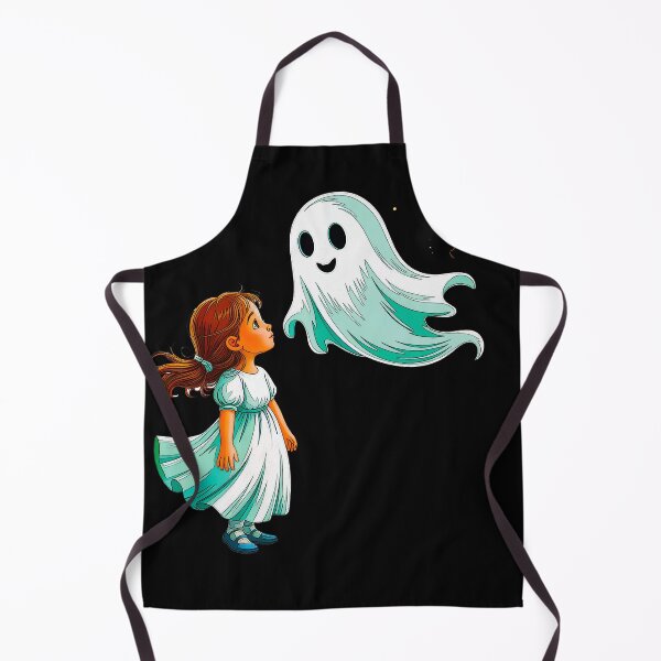 Item preview, Halloween Girl with Gost designed and sold by Sublime Studio graphics.