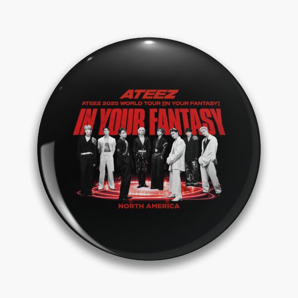 Item preview, ATEEZ 2025 World Tour In Your Fantasy Retro 90s designed and sold by didiershreves.