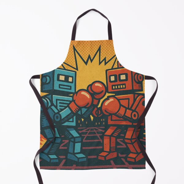 Item preview, Retro Robot Rumble designed and sold by CyangProduct.