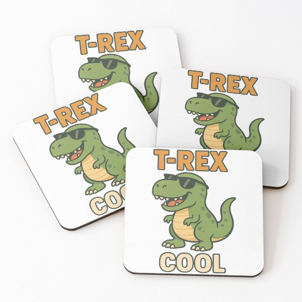 Item preview, Cool T-Rex with Sunglasses - Prehistoric Fun designed and sold by k3rstman1.