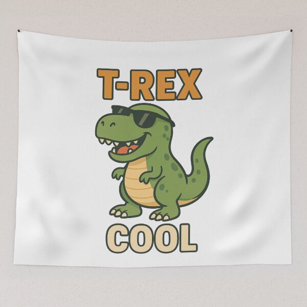 Item preview, Cool T-Rex with Sunglasses - Prehistoric Fun designed and sold by k3rstman1.