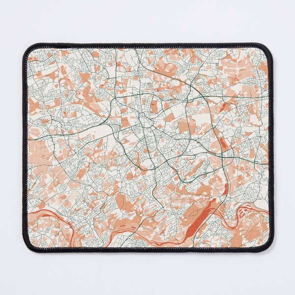 Item preview, Bochum City Map of Germany - Bohemian designed and sold by deMAP.