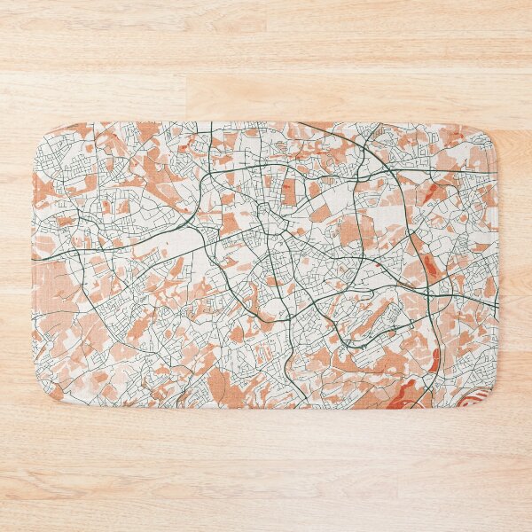 Item preview, Bochum City Map of Germany - Bohemian designed and sold by deMAP.