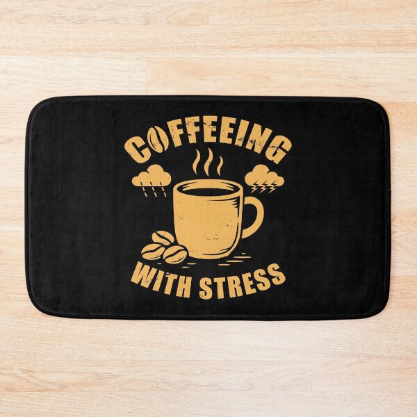 Item preview, Coffeeing with Stress Vintage Coffee Lover Slogan designed and sold by BoggsNicolasArt.