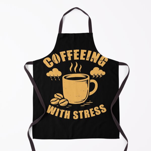 Item preview, Coffeeing with Stress Vintage Coffee Lover Slogan designed and sold by BoggsNicolasArt.