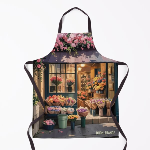 Item preview, Dijon, France. Visit Dijon Streetscape Travel Poster | Carraann  designed and sold by CARRAANN.