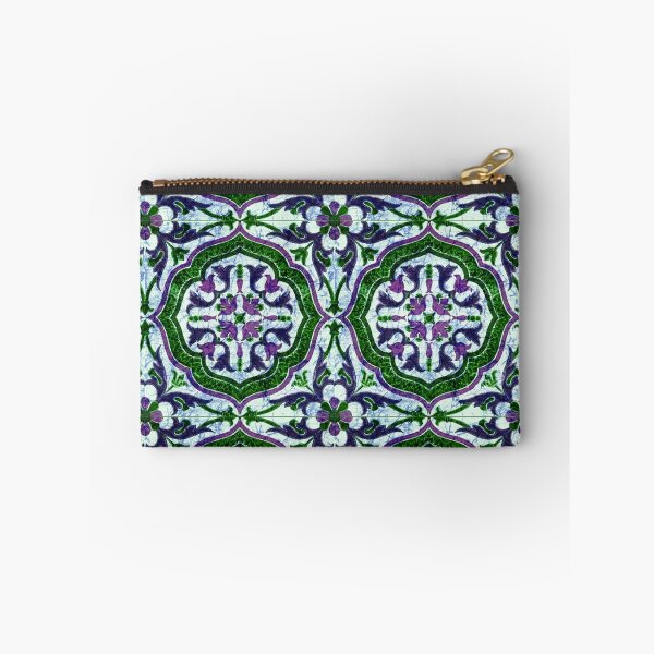 Item preview, Flor batik espejo púrpura y verde designed and sold by AuroraXGreen.