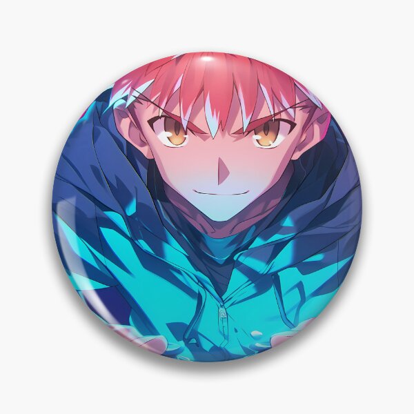 Item preview,  Shirou Emiya Fate Stay Night Neon Gamer Mood Intense Anime designed and sold by HumbertoValveno.