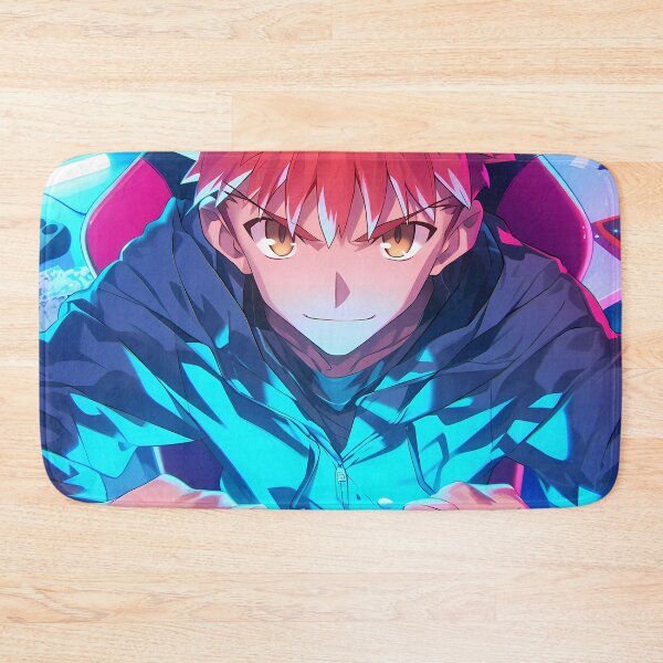Artikelvorschau, Shirou Emiya Fate Stay Night Neon Gamer Stimmung Intensiver Anime entworfen und verkauft von HumbertoValveno.
