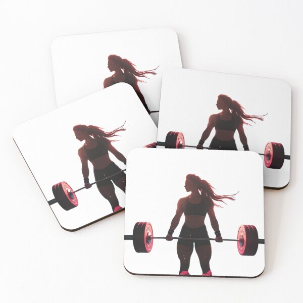 Item preview, Strong Girl Gym Motivation Sticker – Fitness Quote for Female Weightlifters & Workout Inspiration designed and sold by MillionaireGenZ ⭐⭐⭐⭐⭐ (5.0).