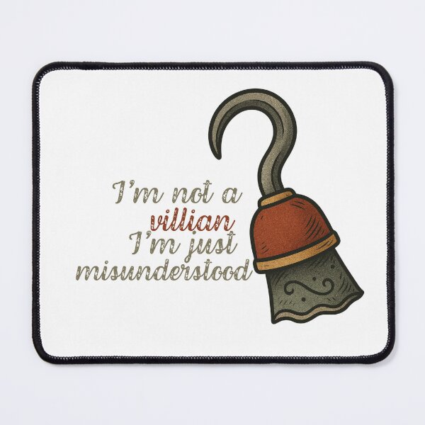 Item preview, Not a Villain Just Misunderstood – Glam Sass Quote Tee designed and sold by Zippitydodads.