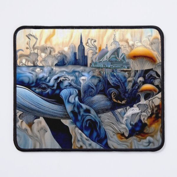Item preview, Hampback whale in Sydney Harbour designed and sold by andreisky.