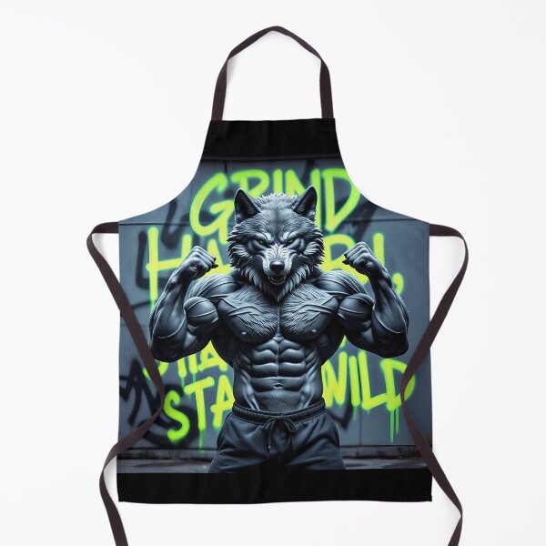 Item preview, Wolf Spirit Gym Motivation Sticker – Primal Strength Quote for Beast Mode Mindset & Alpha Fitness Energy designed and sold by MillionaireGenZ ⭐⭐⭐⭐⭐ (5.0).