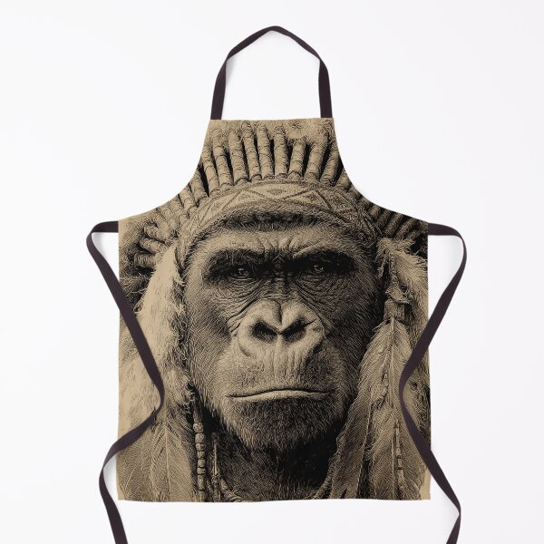 Item preview, Gorilla War Bonnet designed and sold by ValogaStudio.
