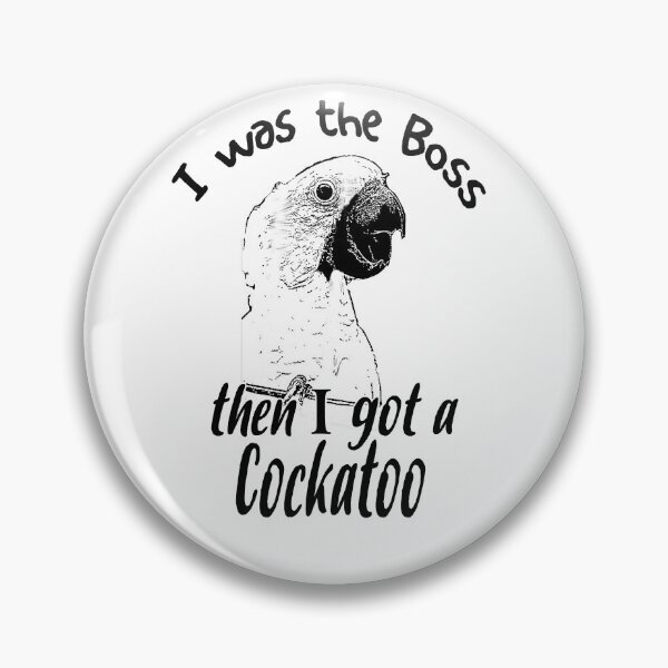 Item preview, Cockatoo Chaos – Funny Bird Owner Quote Design designed and sold by fairmaiden7.