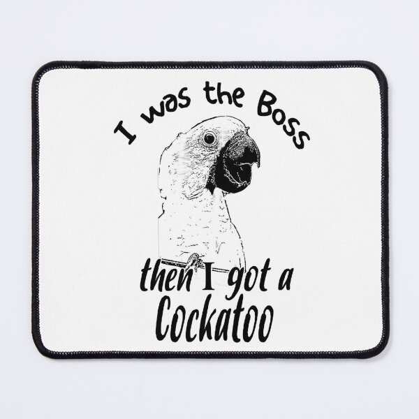 Item preview, Cockatoo Chaos – Funny Bird Owner Quote Design designed and sold by fairmaiden7.