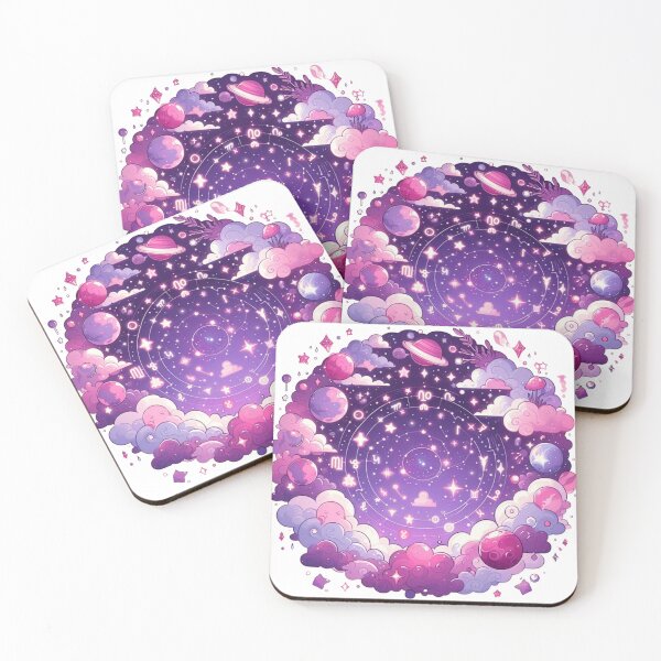 Item preview, Pink Nebula Zodiac designed and sold by VeilSoul.