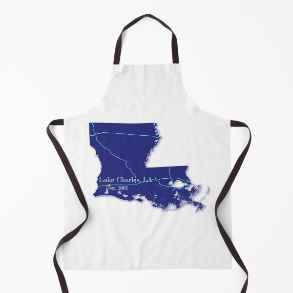 Item preview, Lake Charles, LA [Blue] designed and sold by PhilbonianDezin.