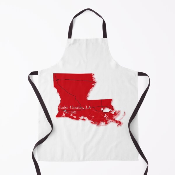 Item preview, Lake Charles, LA [Red] designed and sold by PhilbonianDezin.