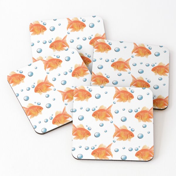 Item preview, Gold fish pattern designed and sold by Junhee Yoon.