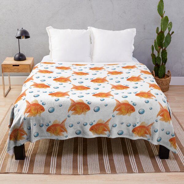 Item preview, Gold fish pattern designed and sold by Junhee Yoon.