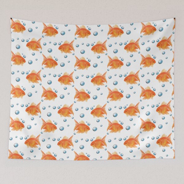 Item preview, Gold fish pattern designed and sold by Junhee Yoon.