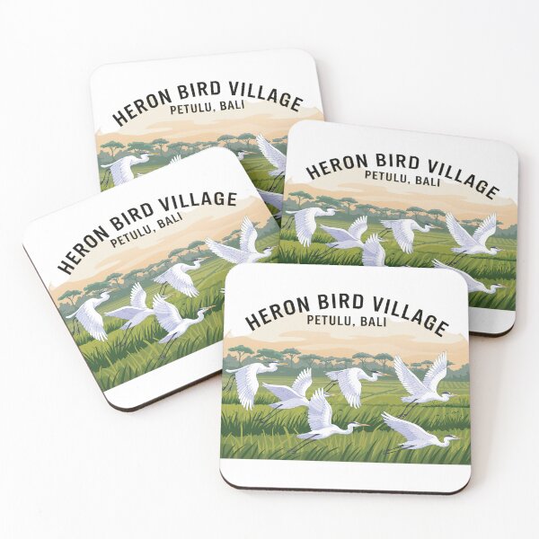 Item preview, Heron Bird Village – Petulu, Bali  designed and sold by Random Designs.