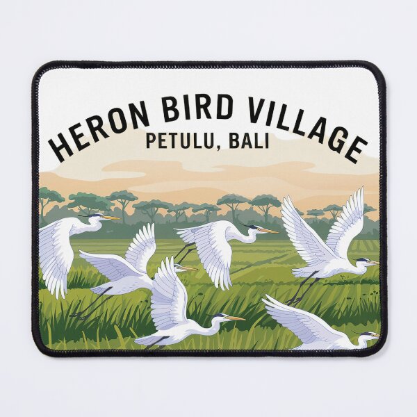 Item preview, Heron Bird Village – Petulu, Bali  designed and sold by Random Designs.