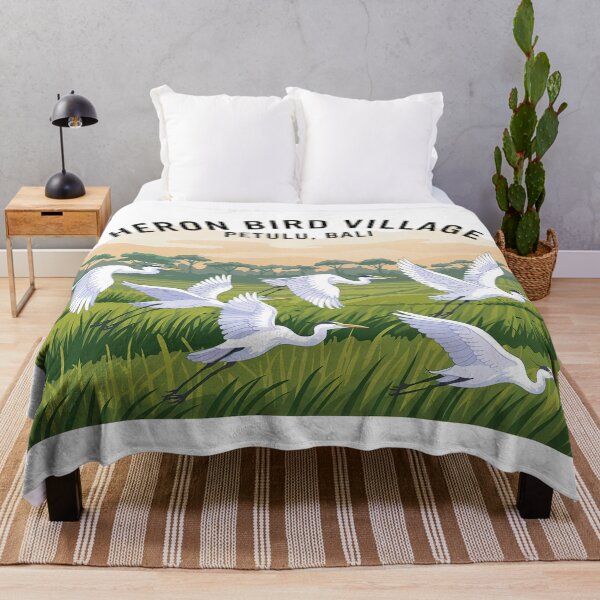 Item preview, Heron Bird Village – Petulu, Bali designed and sold by Random Designs.