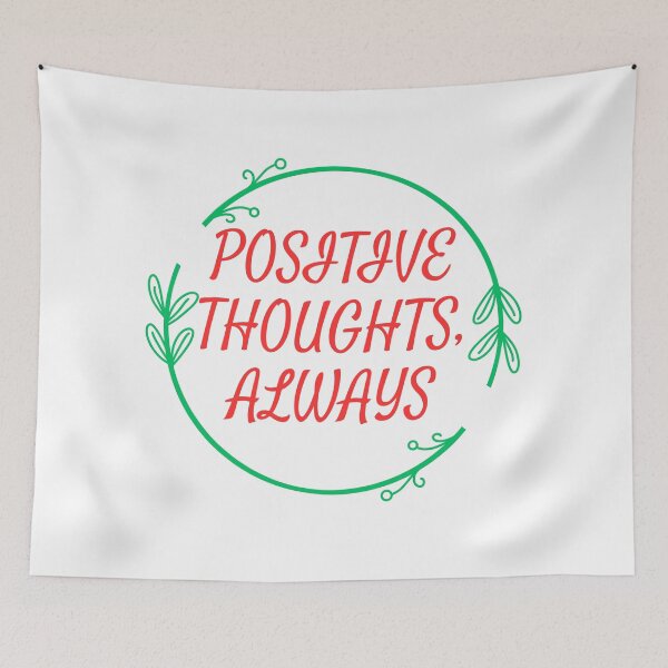 Item preview, Positive Vibes Always — Botanical Affirmation Design designed and sold by SDesignsUSA.