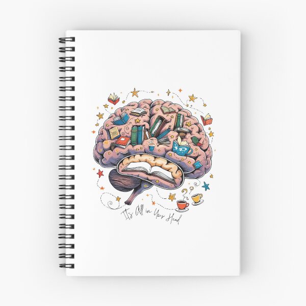 Item preview, It’s All in Your Head Psychology Nerd Sticker designed and sold by saachigulati13.