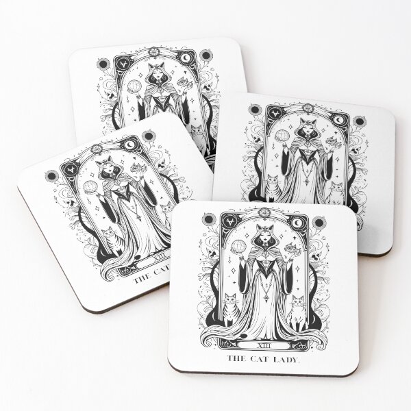 Item preview, The Cat Lady - Tarot Design designed and sold by LoveOnPaper.