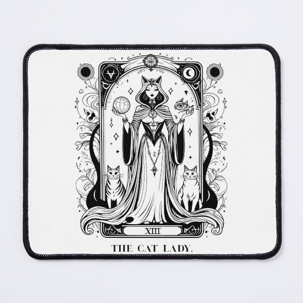 Item preview, The Cat Lady - Tarot Design designed and sold by LoveOnPaper.
