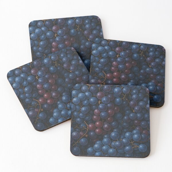 Item preview, Deep Blue Grapes in Artistic Harmony designed and sold by Pacika.