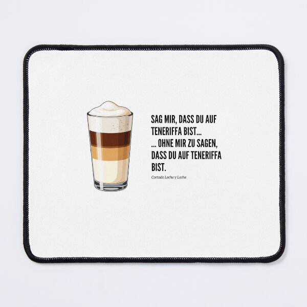 Item preview, Tenerife Insider Knowledge: Cortado Leche y Leche Meme designed and sold by Happy Heart Studio.