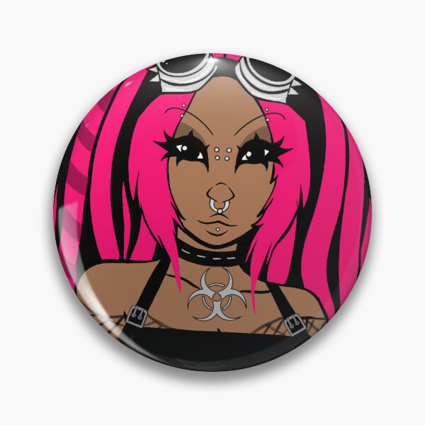 Item preview, Cybergoth Girl Pink designed and sold by rosestrinkets.