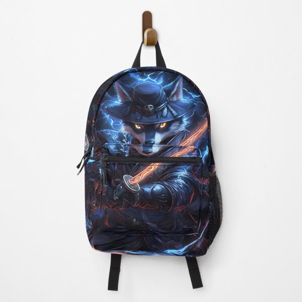 Item preview, Ronin Luminous Katana Electric Aura Skull Hat Night Assassin Mysterious designed and sold by Spraykart.