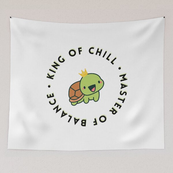Item preview, Mindful Turtle – King of Chill Apparel & Accessories designed and sold by SDesignsUSA.