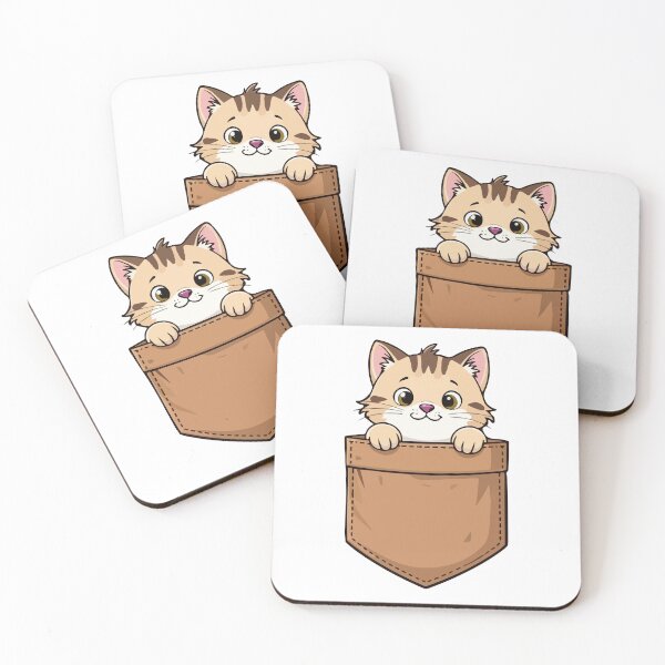 Item preview, Cute kitten in the pocket designed and sold by Grypis.