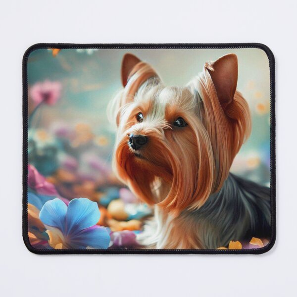 Item preview, Vibrant Yorkie Portrait designed and sold by Wags & Tails.