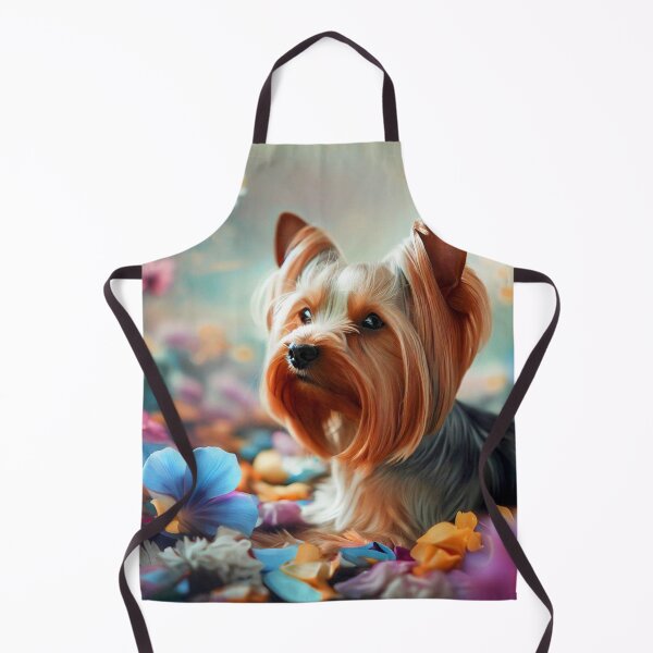 Item preview, Vibrant Yorkie Portrait designed and sold by Wags & Tails.