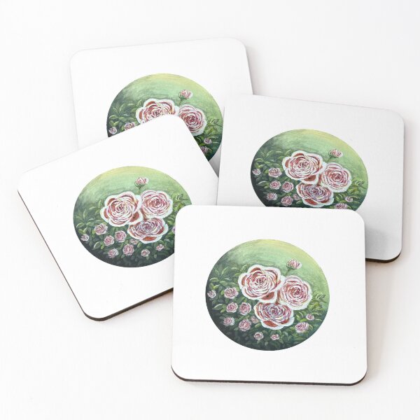Artikelvorschau, Blush Rose Aquarell Garten entworfen und verkauft von Umami-Kook.