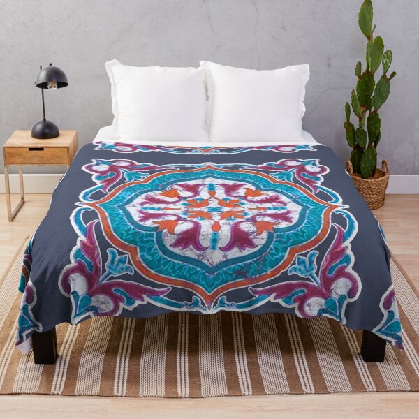 Artikelvorschau, Batik-Hippie-Mandala-Fliese entworfen und verkauft von AuroraXGreen.