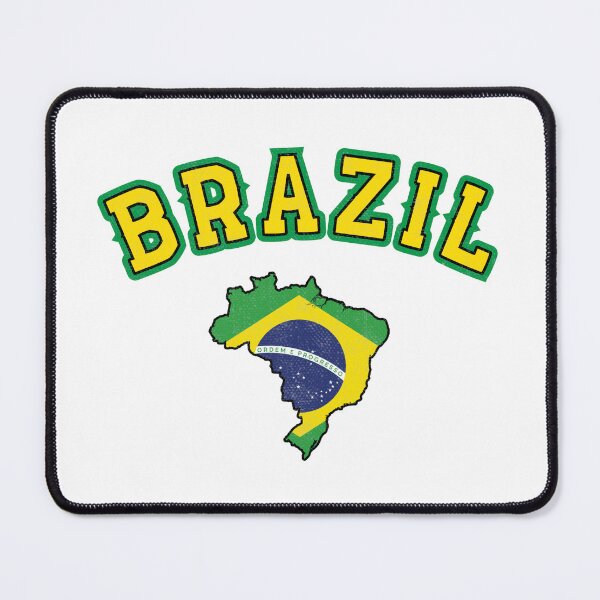 Item preview, Brazil Map Flag designed and sold by UNK-Fatigues.