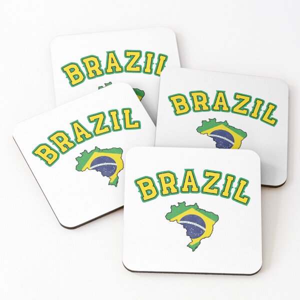 Item preview, Brazil Map Flag designed and sold by UNK-Fatigues.