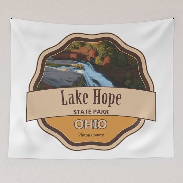 Item preview, Lake Hope State Park, Vinton County, Ohio designed and sold by Wanderful-roads.